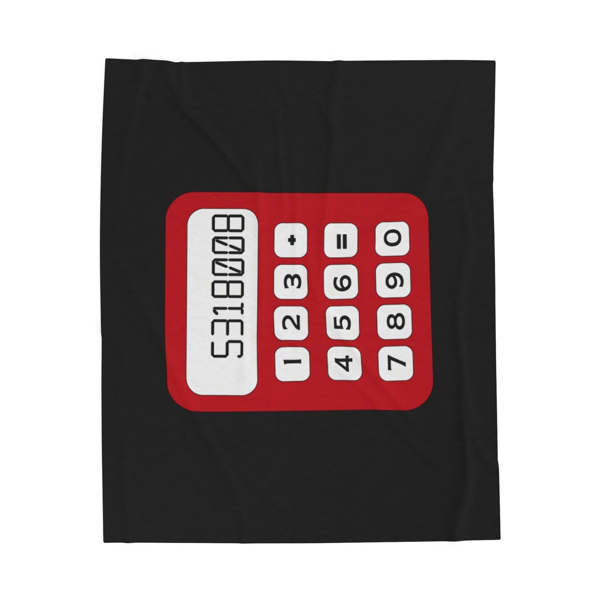 8th Grade Math Velveteen Plush Blanket