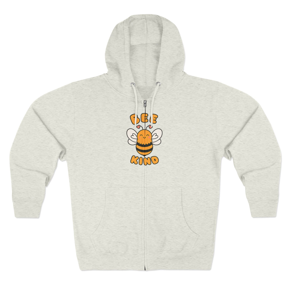 Bee Kind Unisex Zip Hoodie