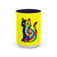 The Black Cat Changing Colors 15oz Coffee Mug