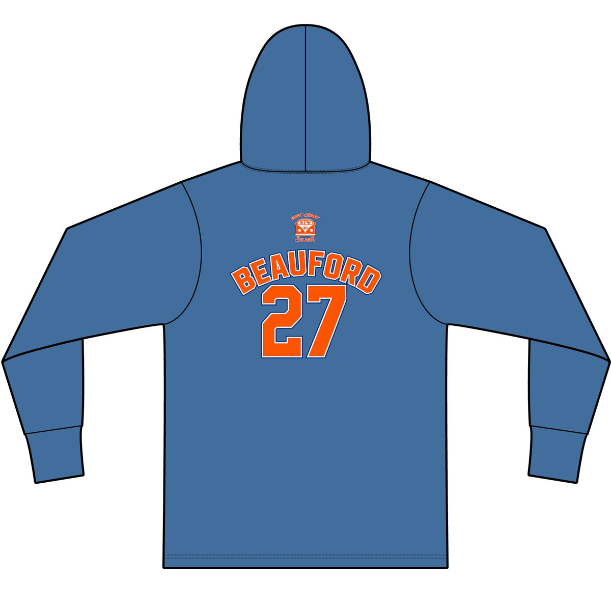 New York Minarets Long Sleeve Hooded T-Shirt