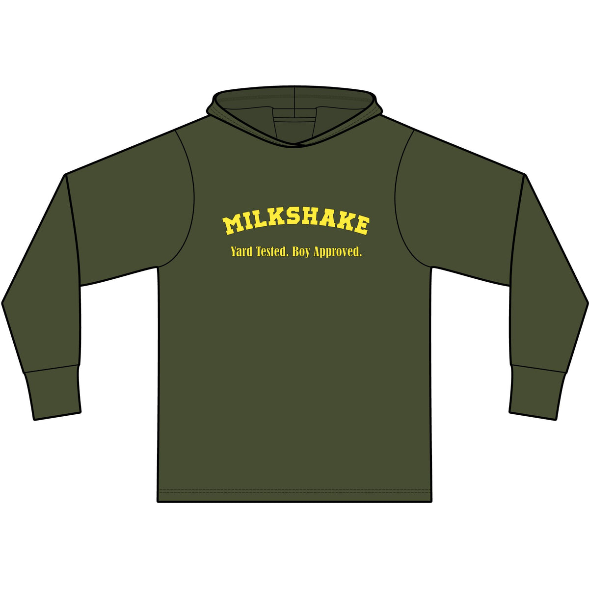Milkshake Long Sleeve Hooded T-Shirt