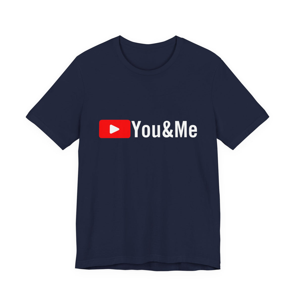 You & Me Tube Unisex Short Sleeve T Shirt