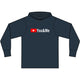 You & Me Tube Long Sleeve Hooded T-Shirt