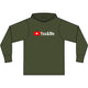 You & Me Tube Long Sleeve Hooded T-Shirt