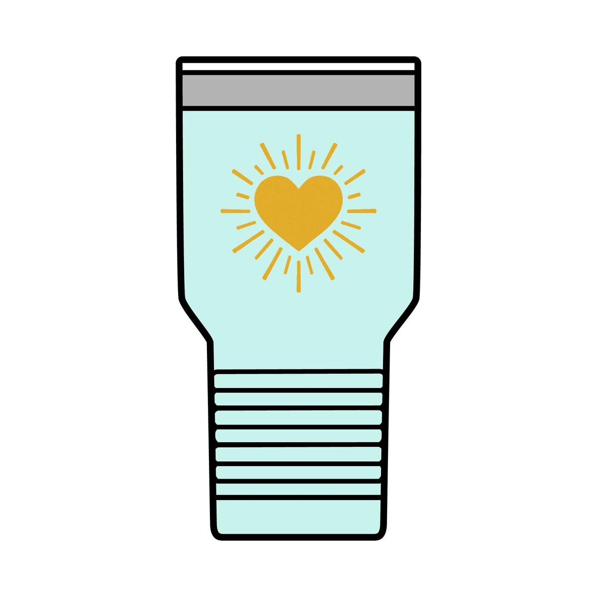 Let Your Love Shine 30oz Polar Camel Insulated Tumbler