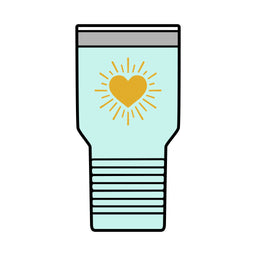 Let Your Love Shine 30oz Polar Camel Insulated Tumbler