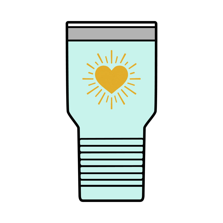 Let Your Love Shine 30oz Polar Camel Insulated Tumbler