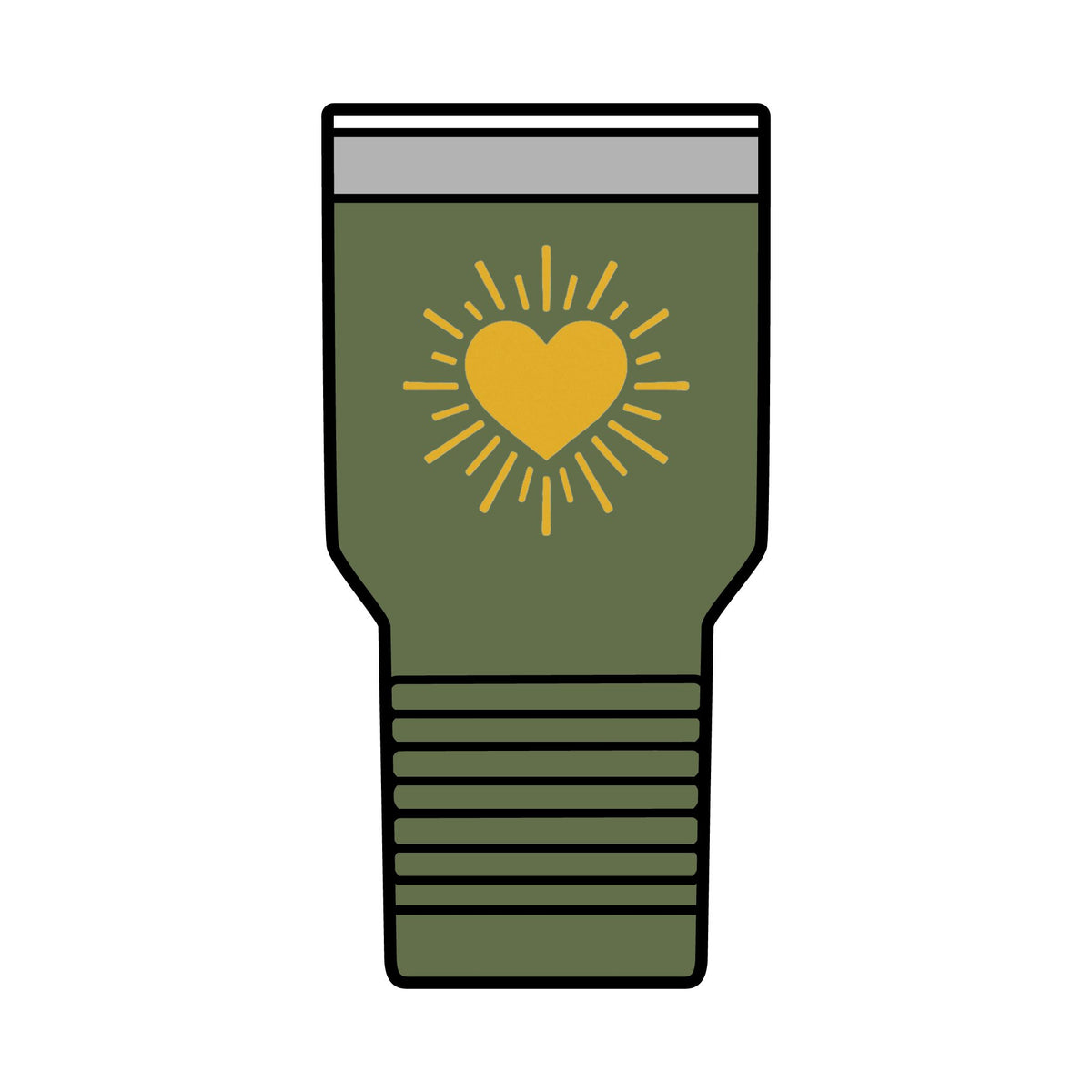 Let Your Love Shine 30oz Polar Camel Insulated Tumbler