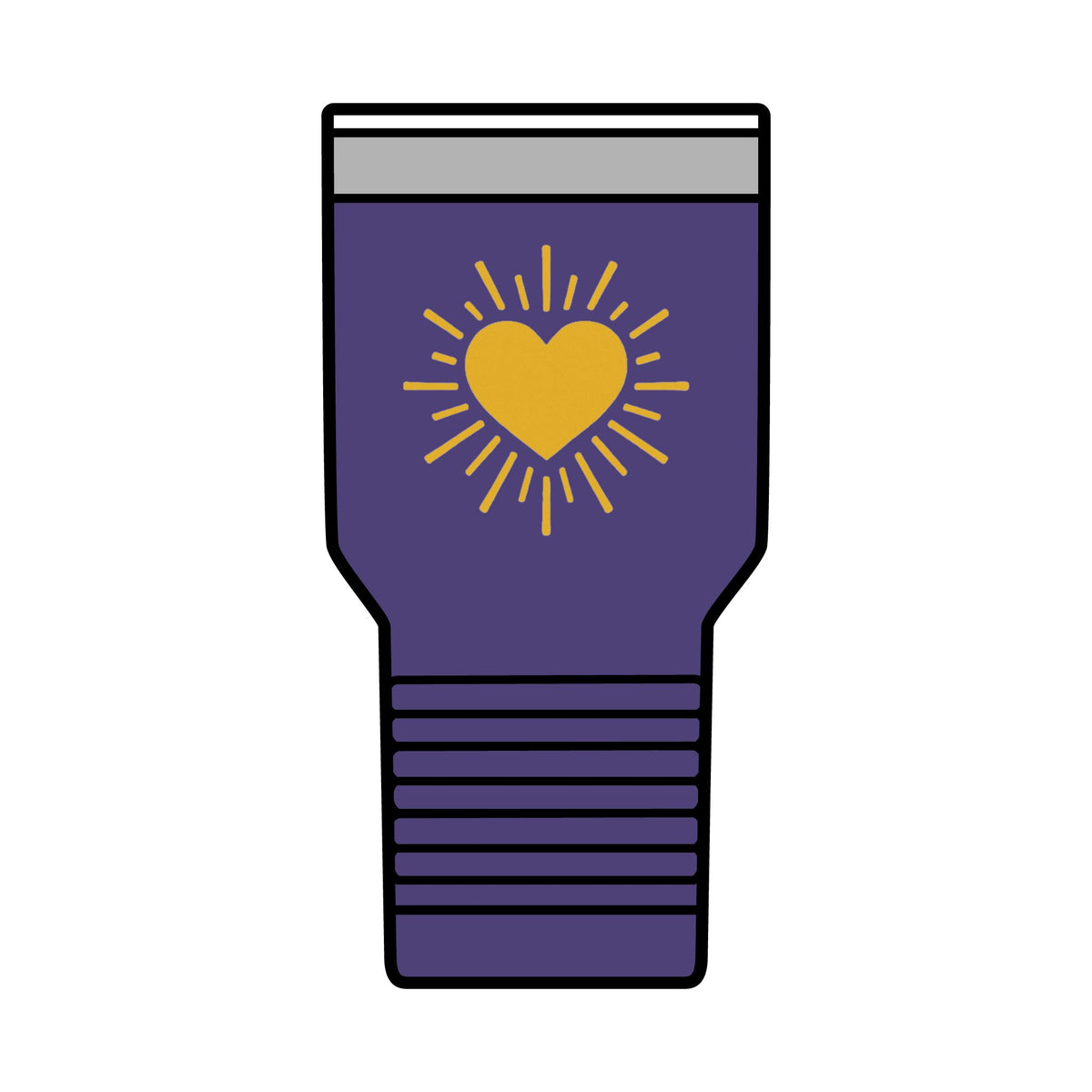 Let Your Love Shine 30oz Polar Camel Insulated Tumbler