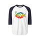 Big Eyed Phish 3/4 Sleeve Jersey
