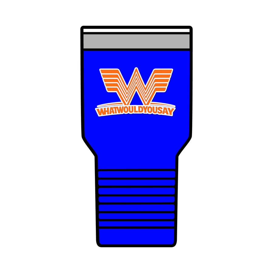 What Would You Say A Burger Polar Camel 30oz Insulated Coffee Tumbler