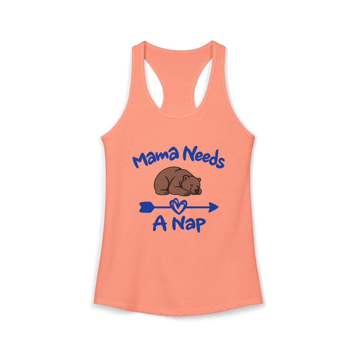 Mama Needs A Nap Women's Racerback Tank