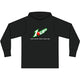 1 Upped Long Sleeve Hooded T-Shirt