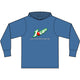 1 Upped Long Sleeve Hooded T-Shirt