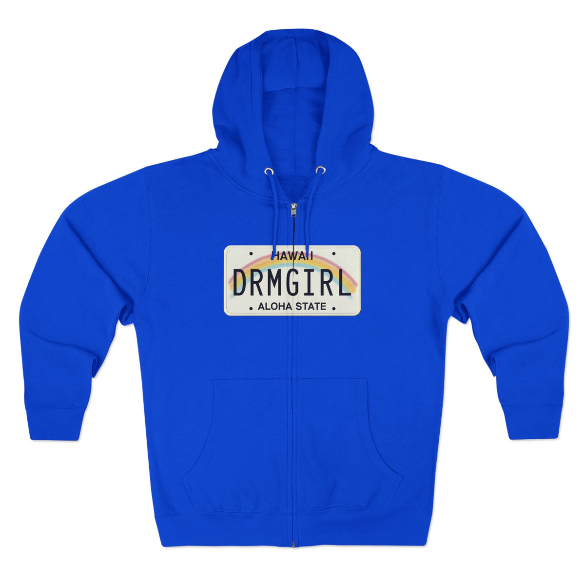Hawaiian Dreamgirl Unisex Zip Hoodie