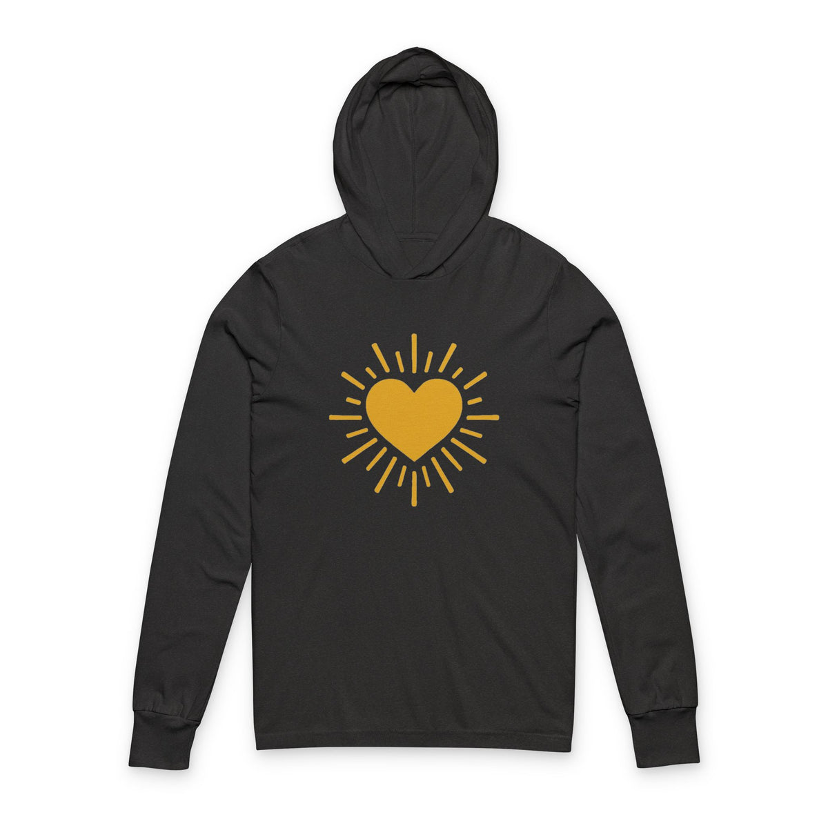 Let Your Love Shine Hooded Long Sleeve T Shirt