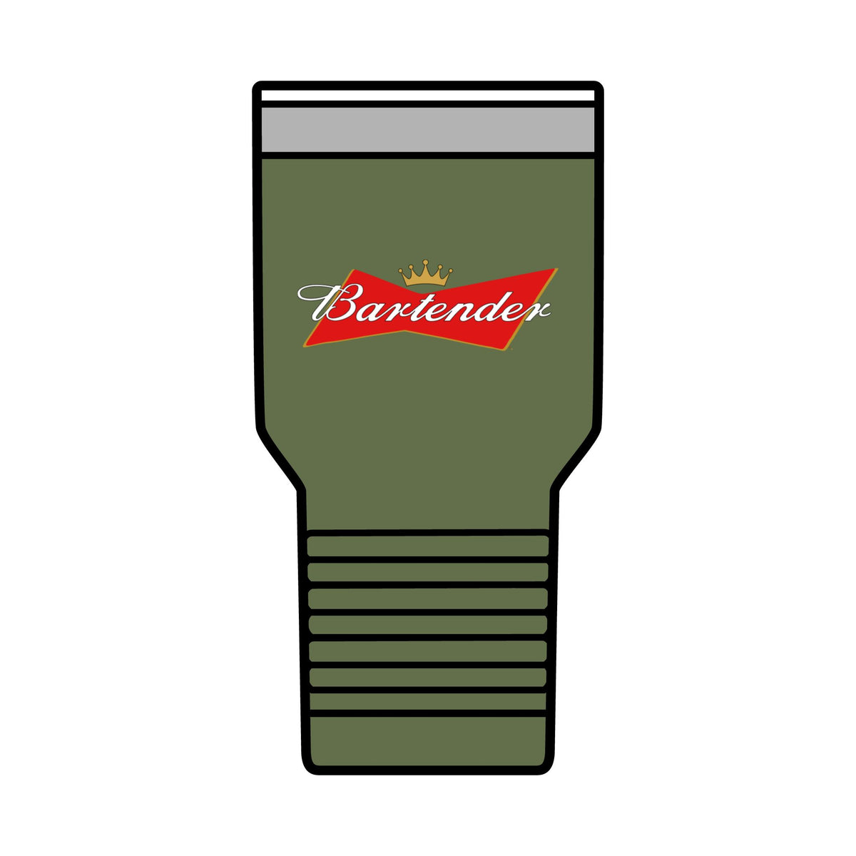 Bartender Please Polar Camel 30oz Insulated Tumbler