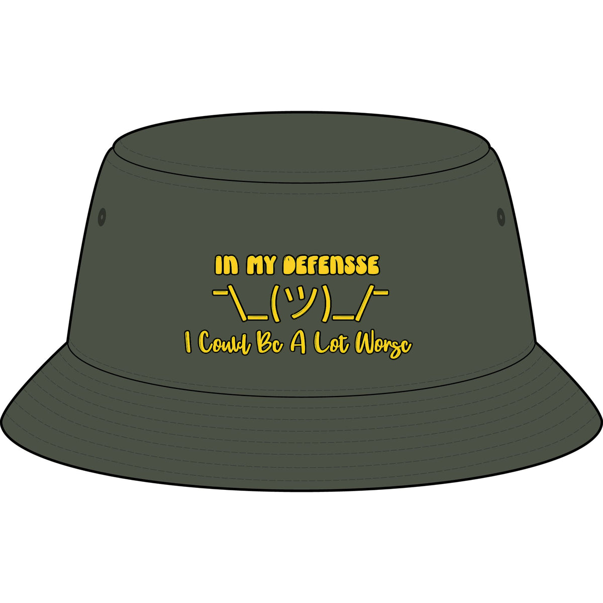 In My Defense... Bucket Hat