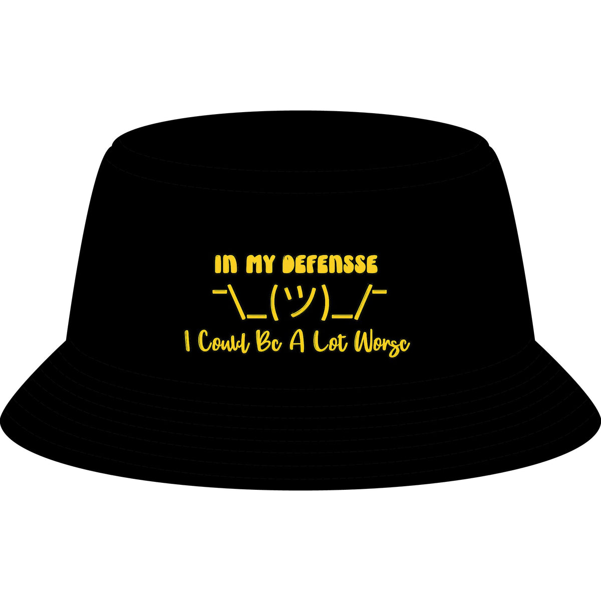 In My Defense... Bucket Hat