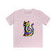 The Black Cat Changing Colors Kids T Shirt