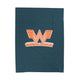 What Would You Say A Burger Velveteen Plush Blanket