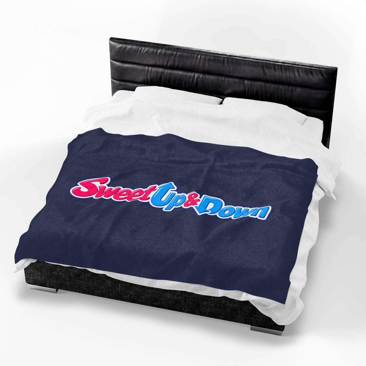 Sweet Up & Down Velveteen Plush Blanket