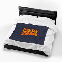 BOWA To The Future Velveteen Plush Blanket