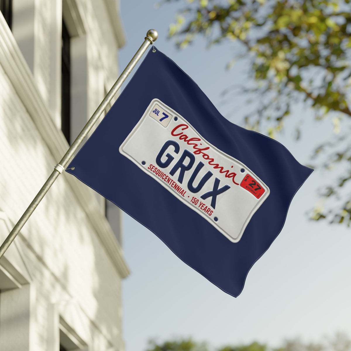 California Grux Double Sided Flag
