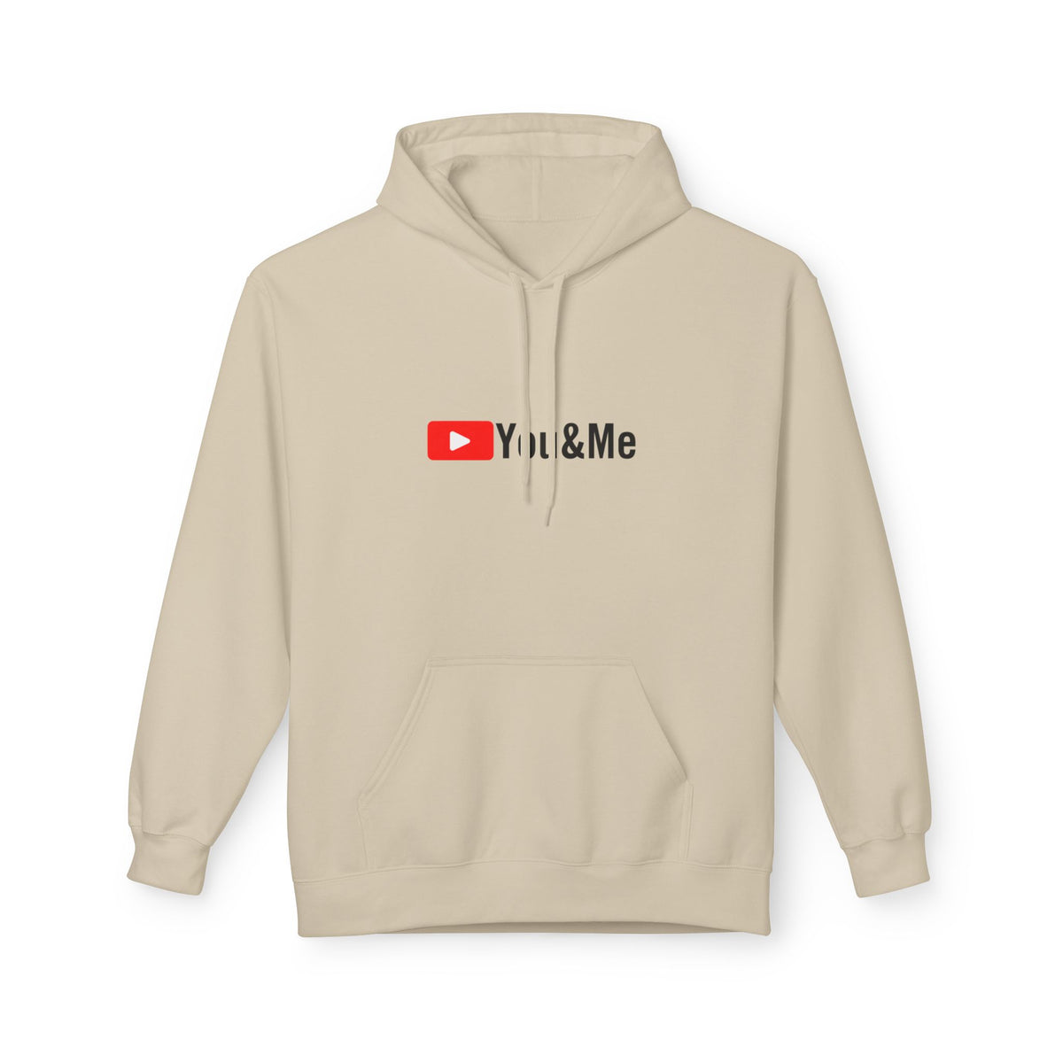 You & Me Tube Pullover Hoodie