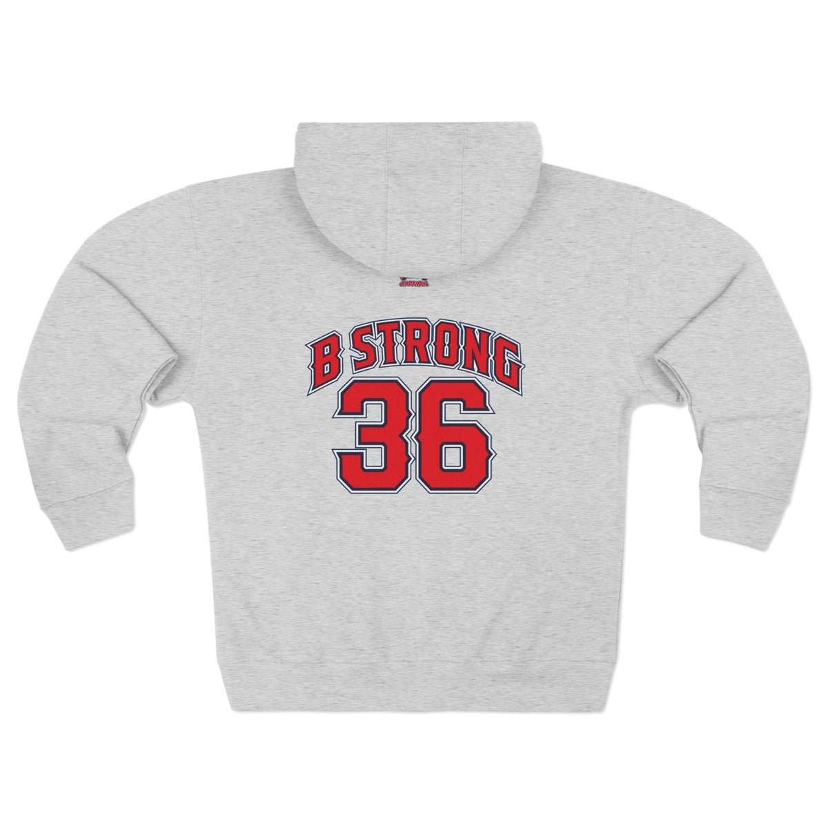 Los Angeles Angel Zip Up Hoodie