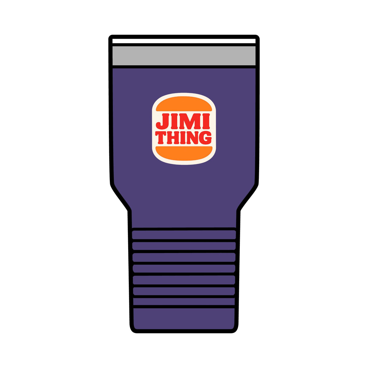 Burger Thing 30oz Polar Camel Insulated Tumbler
