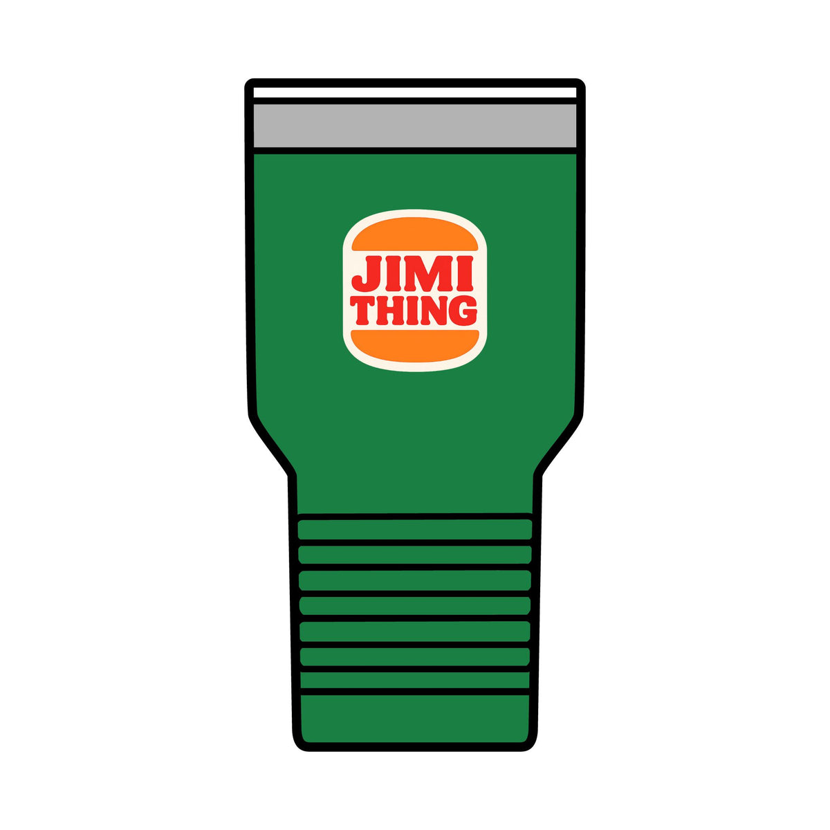 Burger Thing 30oz Polar Camel Insulated Tumbler
