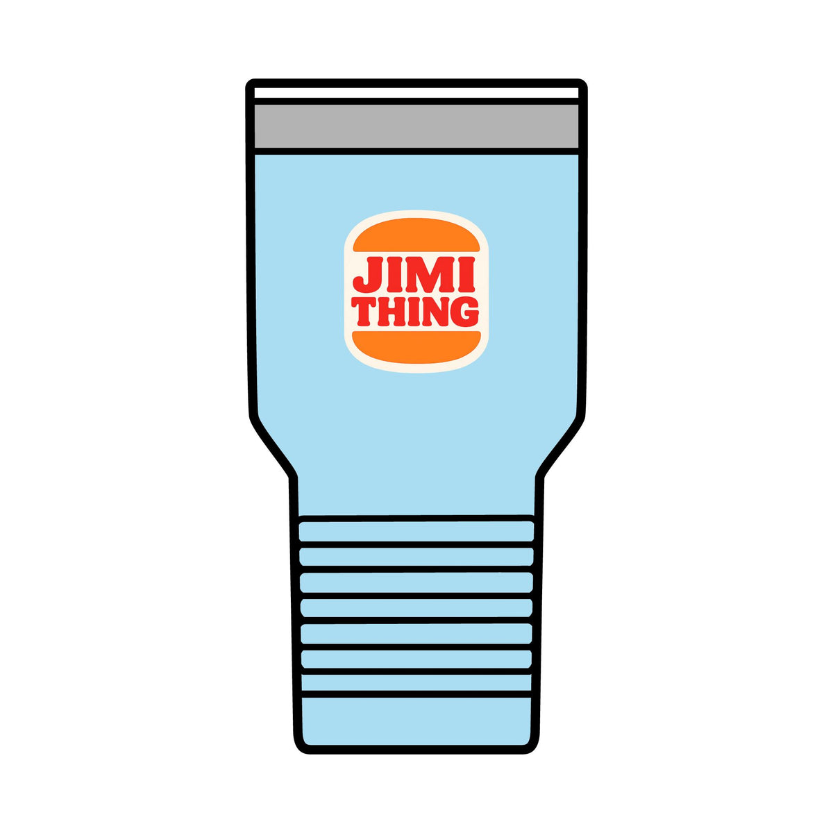 Burger Thing 30oz Polar Camel Insulated Tumbler