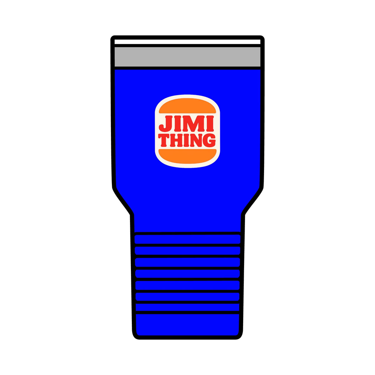 Burger Thing 30oz Polar Camel Insulated Tumbler