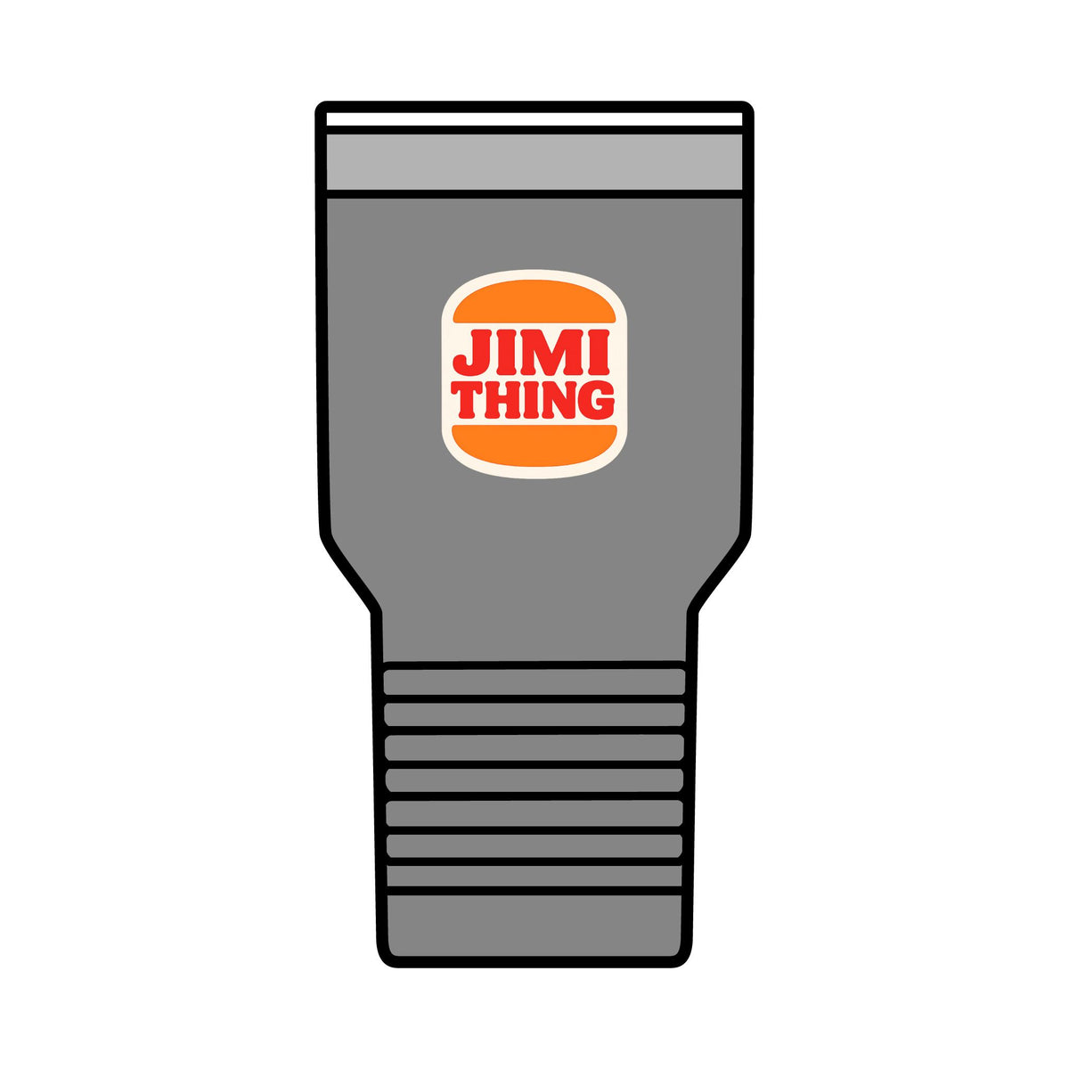 Burger Thing 30oz Polar Camel Insulated Tumbler