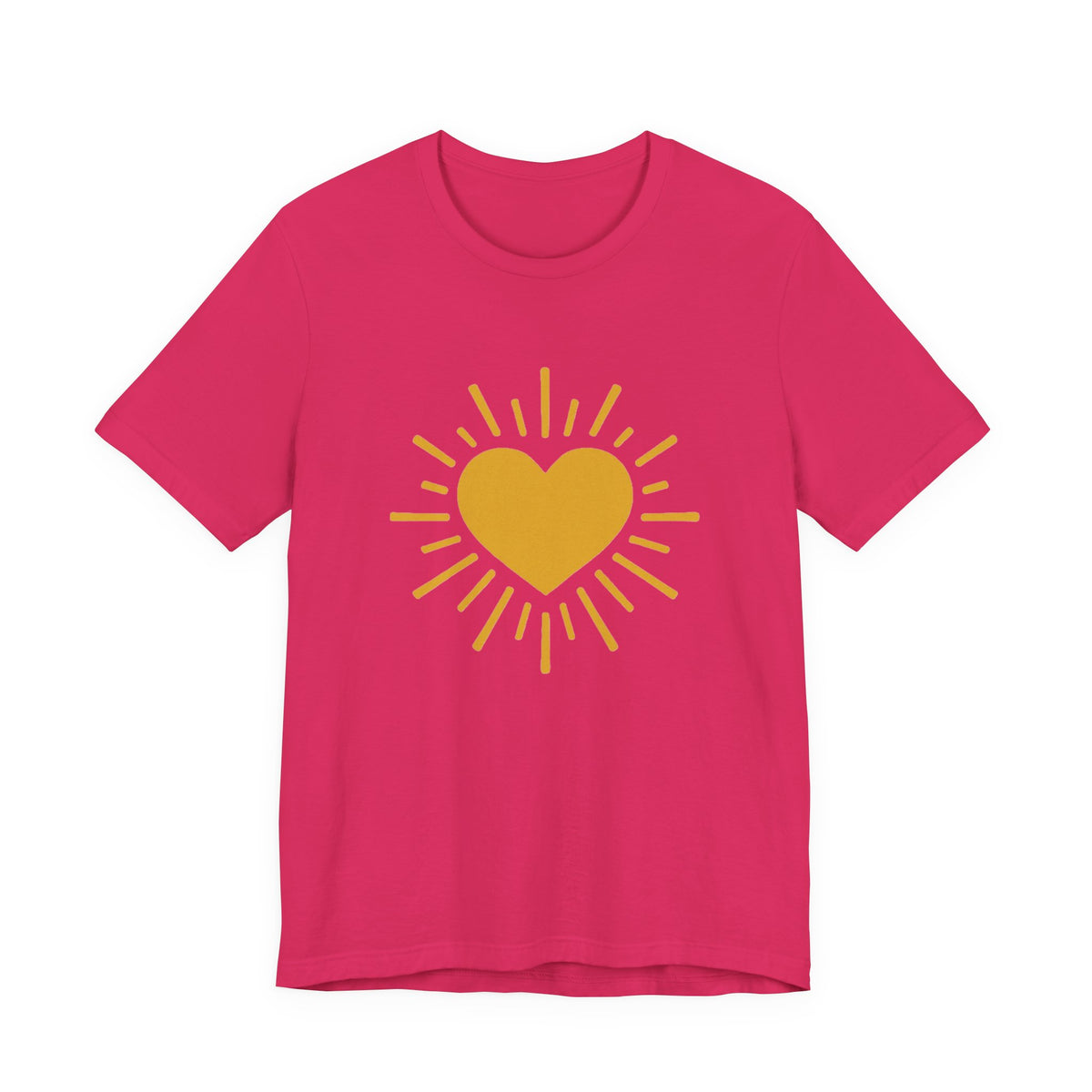 Let Your Love Shine Short Sleeve T Shirt