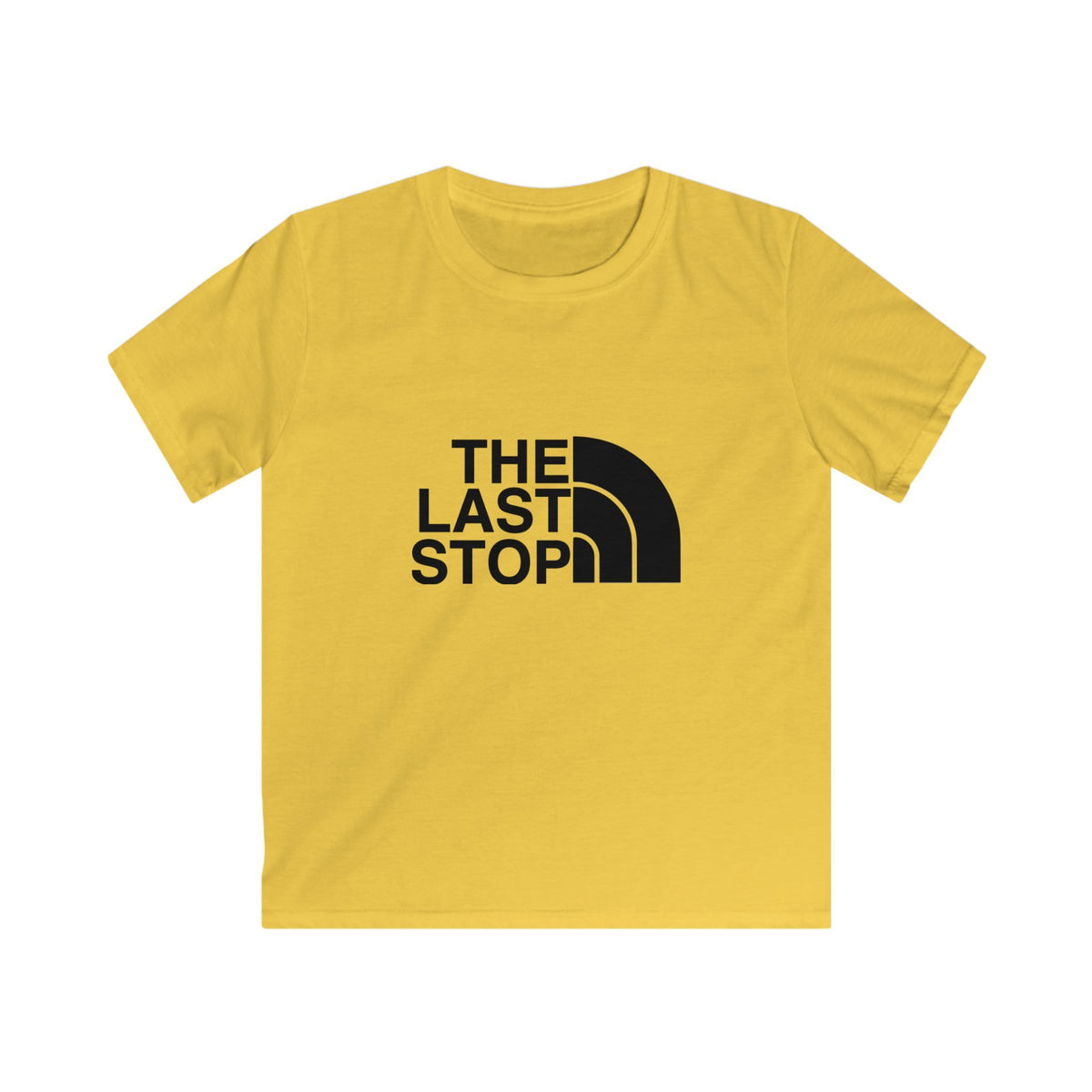 The Last Stop (Black Variant) Kids T Shirt