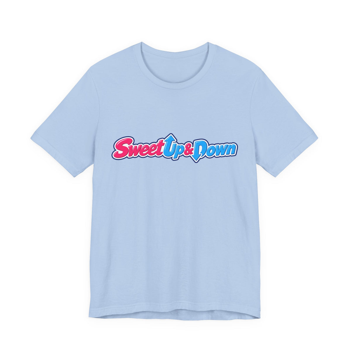 Sweet Up & Down Unisex Short Sleeve T Shirt