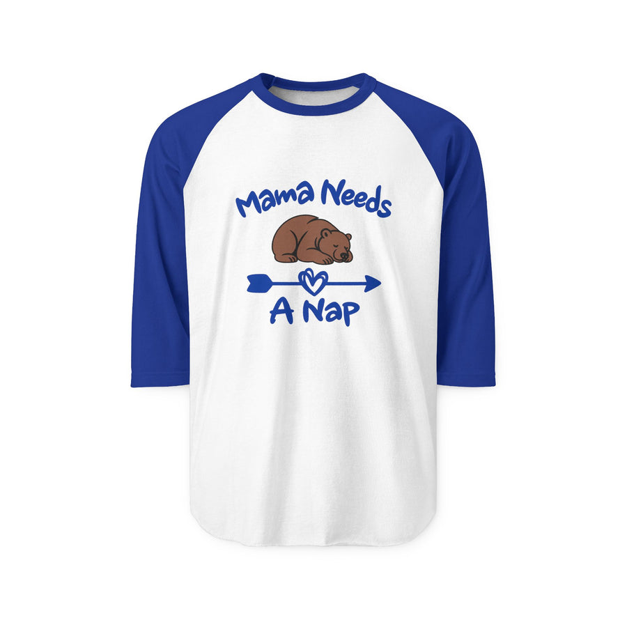 Mama Needs A Nap 3/4 Sleeve Jersey