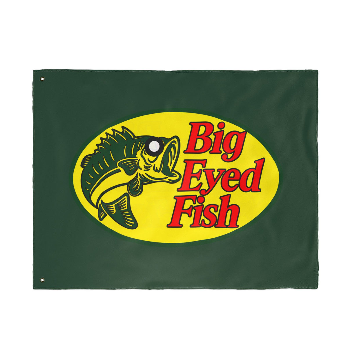 Big Bass Fish Double Sided 36 x 60" Flag