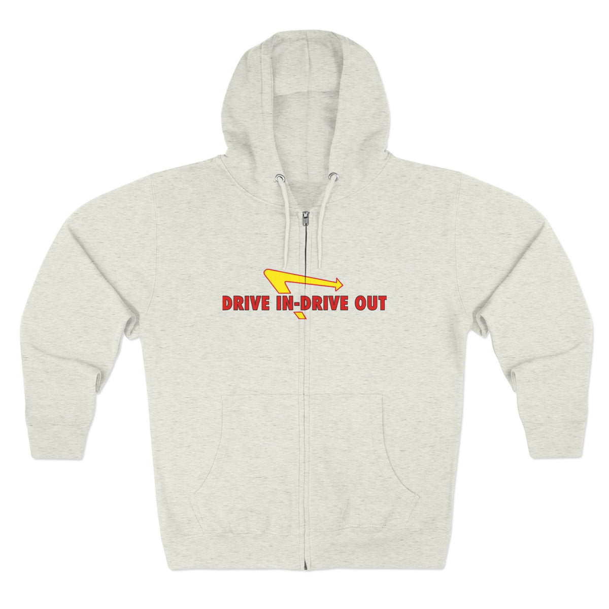 Drive In N Out Zip Up Hoodie