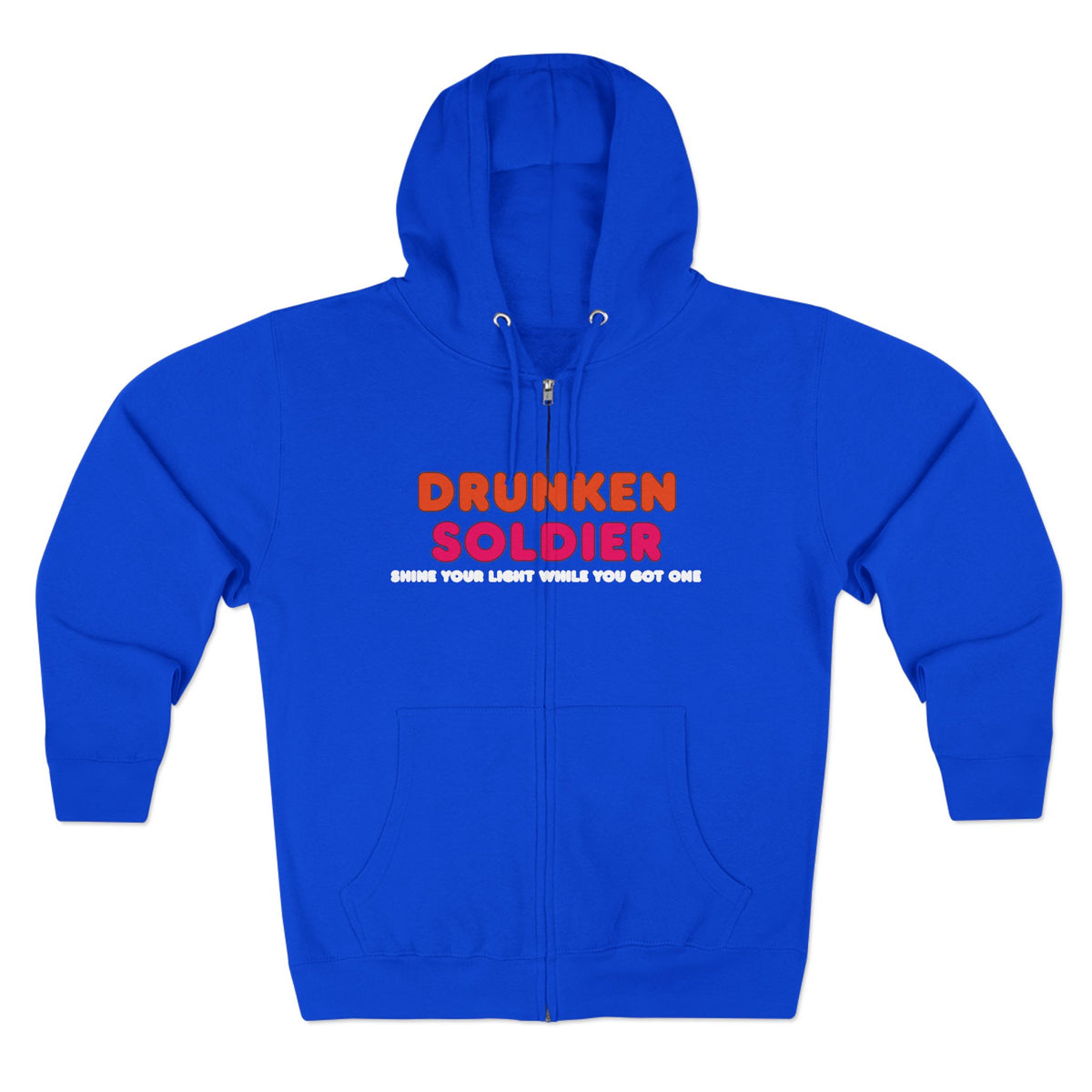 Drunken Soldier Zip Up Hoodie