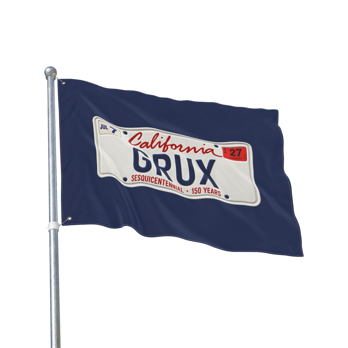 California Grux Double Sided Flag