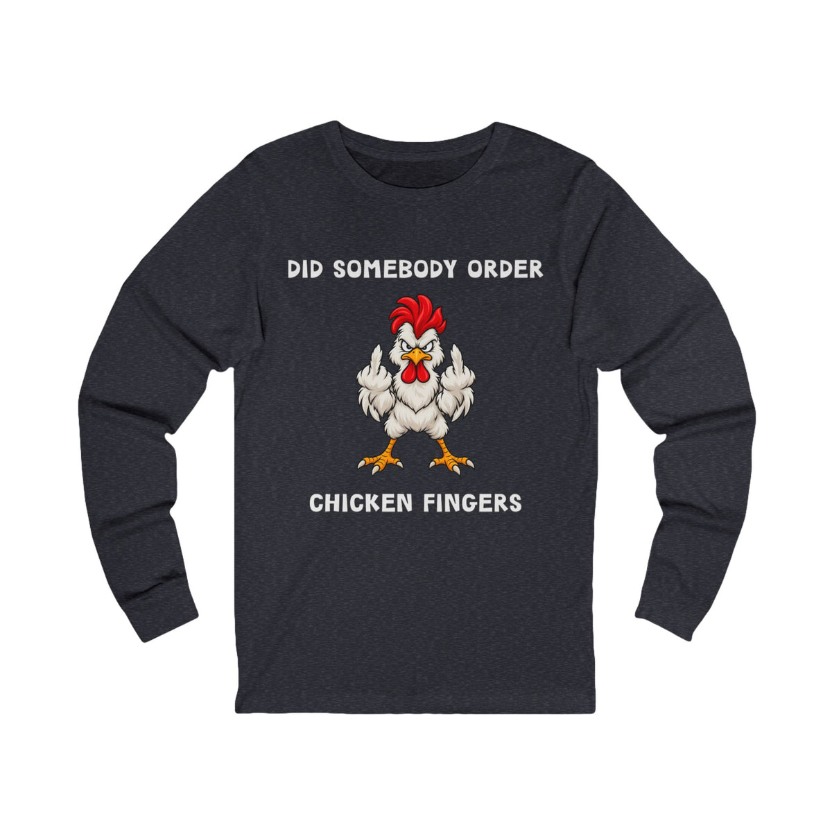 Chicken Fingers Long Sleeve T Shirt