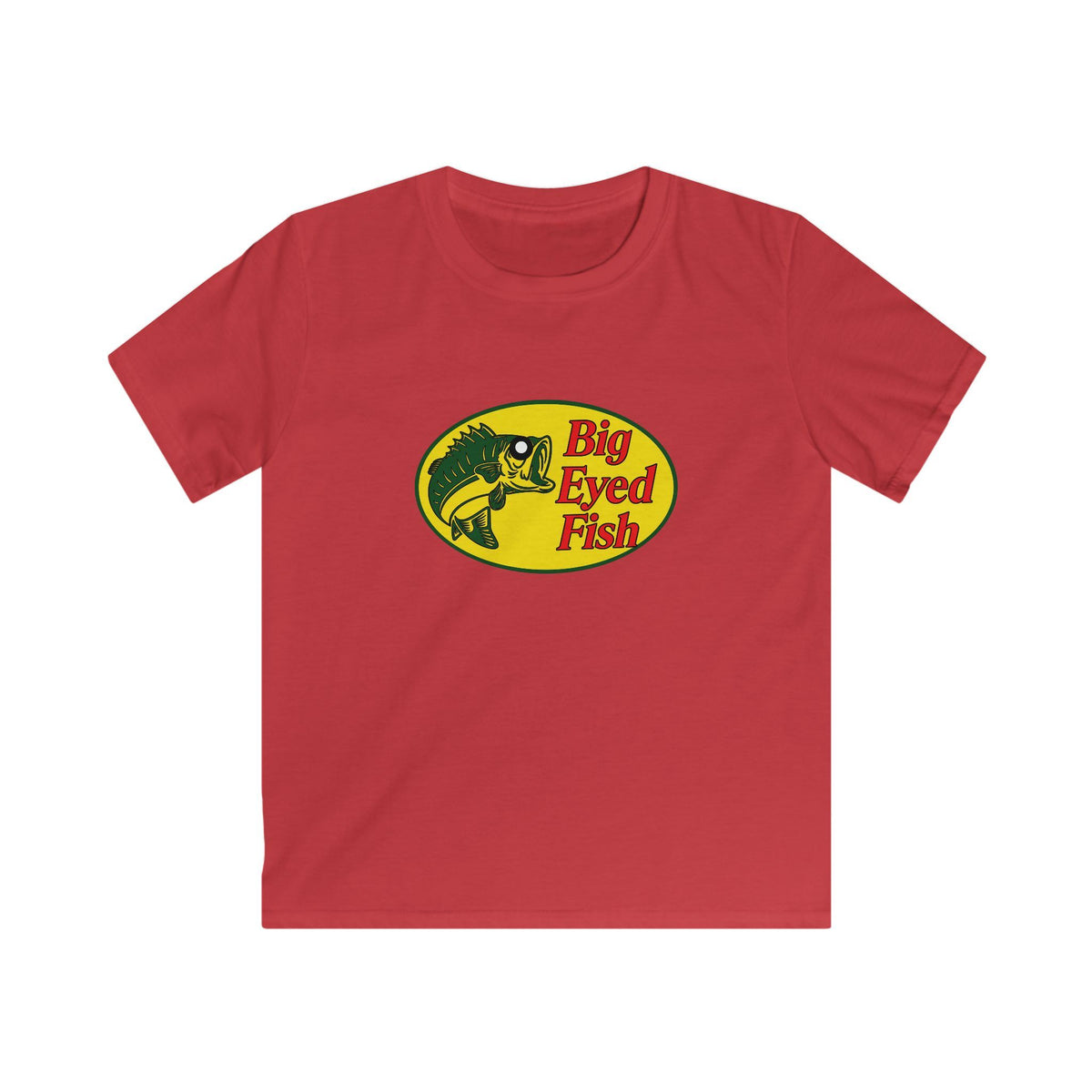 Big Bass Fish Kids T Shirt
