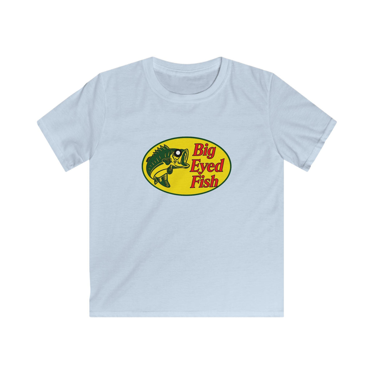 Big Bass Fish Kids T Shirt