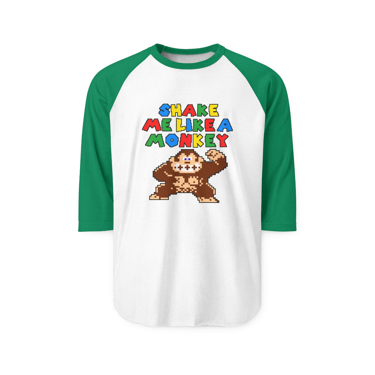 Shake Me Like A Monkey 3/4 Sleeve Jersey