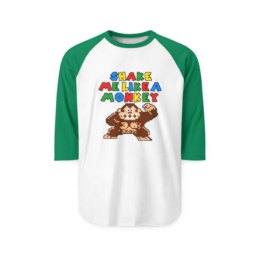 Shake Me Like A Monkey 3/4 Sleeve Jersey
