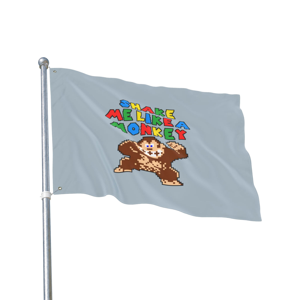 Shake Me Like A Monkey Double Sided 36 x 60" Flag