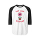 Let Love Bloom 3/4 Sleeve Jersey